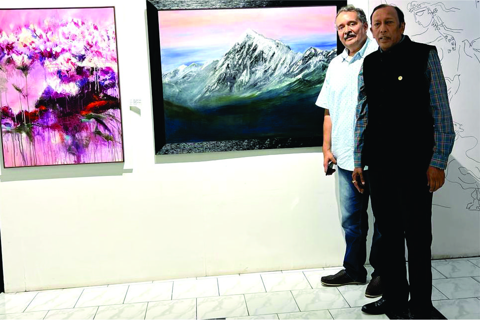 Painting Exhibition by Artist Nina Singh.